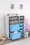 Hanah Home Zen 2D2K6U - Blanco, Gris, Azul